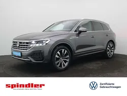 Siliziumgrau metallic Gebraucht 2021 VW Touareg R-line SUV | 48.980 € (Teuer)