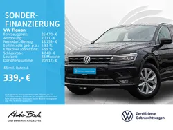 Deep black perleffekt Gebraucht 2018 VW Tiguan Highline SUV | 25.940 € (Guter Preis)