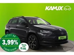 Schwarz Gebraucht 2020 Skoda Karoq SportLine SUV | 23.490 € (Fairer Preis)