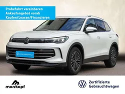 Oryxweiß perleffekt, perleffekt Gebraucht 2024 VW Tiguan Elegance SUV | 37.440 € (Fairer Preis)