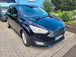 Schwarz Gebraucht 2015 Ford C-MAX Titanium Van / Kleinbus | 8.600 € (Fairer Preis)