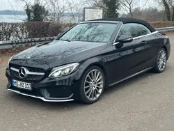 Obsidianschwarz Gebraucht 2018 Mercedes C220 AMG Cabrio | 28.599 € (Fairer Preis)