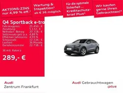 Kieselgrau Gebraucht 2022 Audi Q4 Sportback e-tron Comfort SUV | 25.450 € (Fairer Preis)