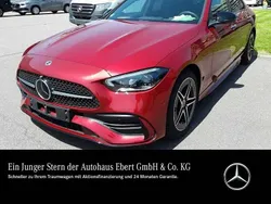Manufaktur hyazinthrot Gebraucht 2023 Mercedes C300e AMG Limousine | 52.220 € (Teuer)