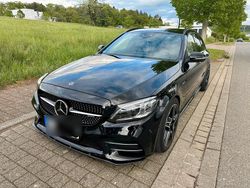 Schwarz Gebraucht 2019 Mercedes C220 AMG Kombi | 29.000 € (Fairer Preis)