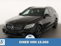 Schwarz Gebraucht 2021 Mercedes C300e AMG line | 33.540 € (Fairer Preis)