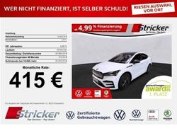 Moonweiss metallic (metallic) Gebraucht 2022 Skoda Enyaq iV RS SUV | 34.950 € (Fairer Preis)