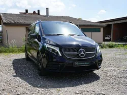 Obsidianschwarz Gebraucht 2021 Mercedes V300 Avantgarde Edition Van / Kleinbus | 57.490 € (Etwas zu teuer)