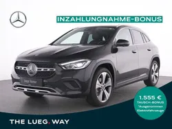 Schwarz metalliclack kosmossch Gebraucht 2021 Mercedes GLA250 Progressive SUV | 32.835 € (Fairer Preis)