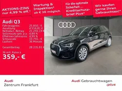 Mythosschwarz metallic Gebraucht 2022 Audi Q3 Sport SUV | 25.850 € (Guter Preis)