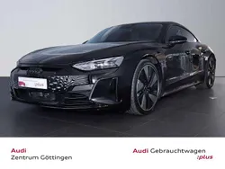 Mythosschwarz metallic Gebraucht 2022 Audi e-tron GT quattro Ambiente Limousine | 56.990 € (Superpreis)