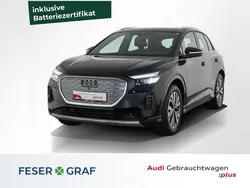 Mythosschwarz metallic Gebraucht 2021 Audi Q4 e-tron Ambiente SUV | 27.878 € (Fairer Preis)
