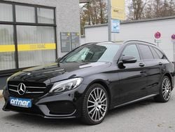 Schwarz Gebraucht 2016 Mercedes C220 AMG line Kombi | 14.900 € (Fairer Preis)