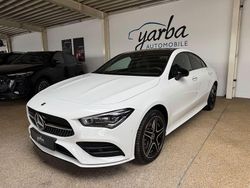 Weiß Gebraucht 2022 Mercedes CLA250e AMG line Limousine | 36.900 € (Teuer)