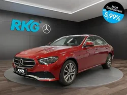 Rot Gebraucht 2021 Mercedes E300 Avantgarde Limousine | 39.880 € (Etwas zu teuer)