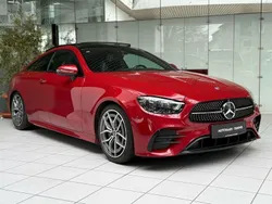 Rot Gebraucht 2020 Mercedes E200 AMG Coupé | 42.490 € (Etwas zu teuer)
