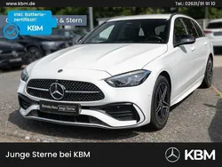 Unilack polarweiß Gebraucht 2023 Mercedes C300e Business Kombi | 38.420 € (Guter Preis)