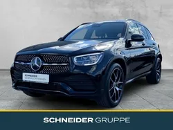 Schwarz Gebraucht 2022 Mercedes GLC400d AMG line SUV | 49.990 € (Guter Preis)