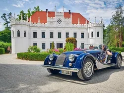 Blau Gebraucht 2001 Morgan Plus 8 Cabrio | 48.000 €