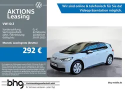 Weiß Gebraucht 2021 VW ID.3 Pro Kleinwagen | 19.430 € (Fairer Preis)