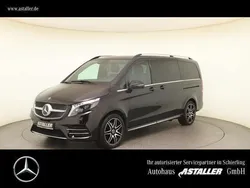 Obsidianschwarz metallic Gebraucht 2024 Mercedes V300 Avantgarde Edition Van / Kleinbus | 70.899 € (Superpreis)