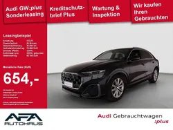 Mythosschwarz metallic Gebraucht 2025 Audi Q8 S-Line SUV | 75.660 € (Fairer Preis)