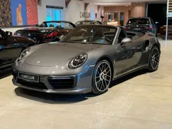 Grau Gebraucht 2017 Porsche 911 Turbo S Cabriolet Chrono Cabrio | 179.900 € (Fairer Preis)