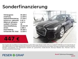 Mythosschwarz metallic Gebraucht 2022 Audi A6 S-Line Limousine | 39.428 € (Guter Preis)
