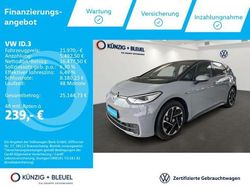 Mondsteingrau schwarz Gebraucht 2022 VW ID.3 Pro Performance Kleinwagen | 22.740 € (Guter Preis)