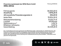 Black sapphire (schwarz) Gebraucht 2023 BMW 330 Shadowline Kombi | 38.930 € (Superpreis)