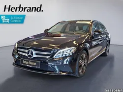 Metalliclack obsidianschwarz Gebraucht 2021 Mercedes C180 Avantgarde Kombi | 25.980 € (Guter Preis)