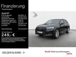Mythosschwarz metallic Gebraucht 2024 Audi Q7 S-Line SUV | 66.990 € (Guter Preis)