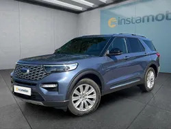 Blau Gebraucht 2021 Ford Explorer SUV | 46.949 € (Teuer)