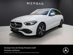 Polarweiß Gebraucht 2023 Mercedes C300e Avantgarde Kombi | 34.890 € (Superpreis)