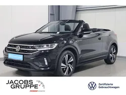 Schwarz Gebraucht 2022 VW T-Roc Cabriolet R-line Cabrio | 24.970 € (Fairer Preis)