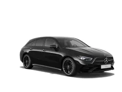 Nachtschwarz Neu 2024 Mercedes CLA200 Shooting Brake Kombi | 61.297 € (Teuer)