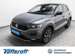 Indiumgrau metallic Gebraucht 2019 VW T-Roc Style SUV | 20.880 € (Fairer Preis)