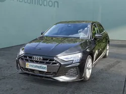 Schwarz Gebraucht 2024 Audi A3 Sportback S-Line Limousine | 32.390 € (Superpreis)