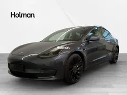 Grau Gebraucht 2021 Tesla Model 3 Performance Limousine | 26.644 € (Guter Preis)