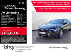 Brillantschwarz Gebraucht 2023 Audi A6 Ambiente Limousine | 32.750 €