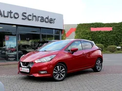 Rot Gebraucht 2018 Nissan Micra Kleinwagen | 8.880 € (Etwas zu teuer)