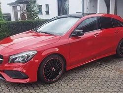 Rot Gebraucht 2017 Mercedes CLA220 Shooting Brake Edition Kombi | 17.900 € (Etwas zu teuer)