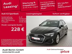 Mythosschwarz metallic Gebraucht 2024 Audi A3 S-Line Limousine | 32.200 € (Fairer Preis)