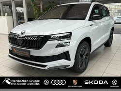 Moonweiss metallic Gebraucht 2025 Skoda Karoq SportLine SUV | 34.990 € (Etwas zu teuer)