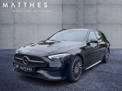 Schwarz Gebraucht 2025 Mercedes C220 AMG Kombi | 47.449 €