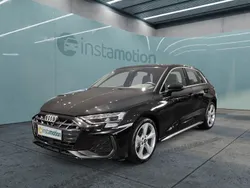 Schwarz Gebraucht 2024 Audi A3 Sportback S-Line Limousine | 40.630 € (Etwas zu teuer)