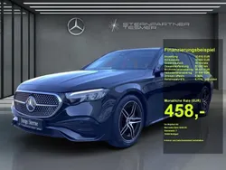 Metalliclack obsidianschwarz Gebraucht 2023 Mercedes E200 AMG Kombi | 41.530 € (Guter Preis)