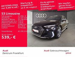 Mythosschwarz metallic Gebraucht 2024 Audi S3 Sport Limousine | 37.450 € (Superpreis)