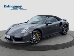 Achatgrau Gebraucht 2017 Porsche 911 Turbo S Cabriolet Cabrio | 129.991 € (Superpreis)