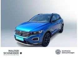 Ravennablau metallic Gebraucht 2021 VW T-Roc Sport SUV | 22.950 € (Fairer Preis)